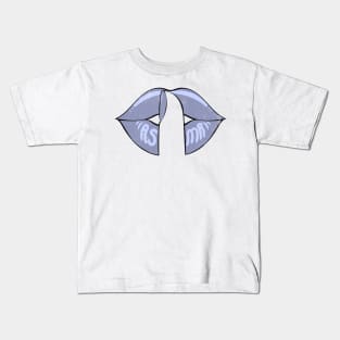 ASMR Blue Whisper Kids T-Shirt